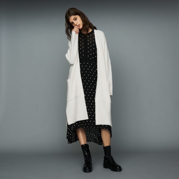 maje long cardigan
